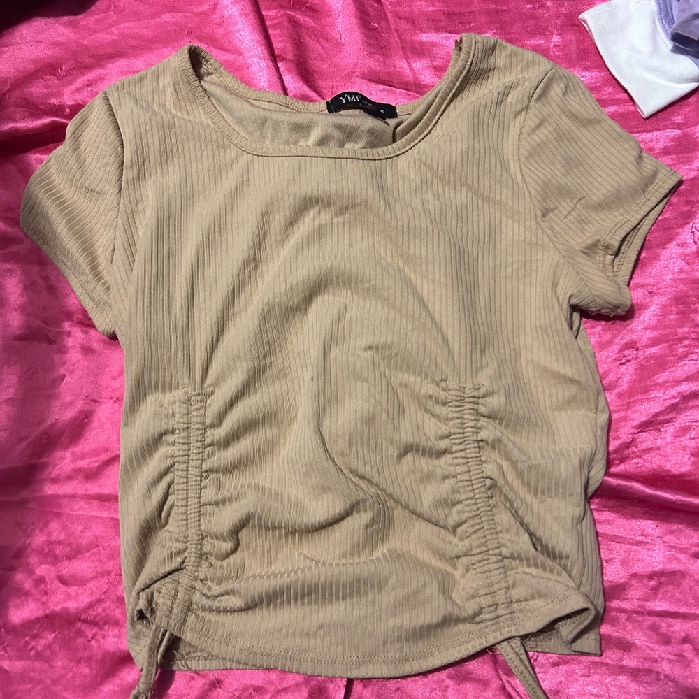 cropped tee